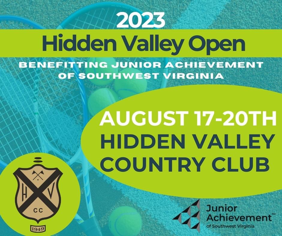 Read more about the article Junior Tennis Tournament Hidden Valley Country Club, 2500 ROMAR RD, SALEM, VA, 24153